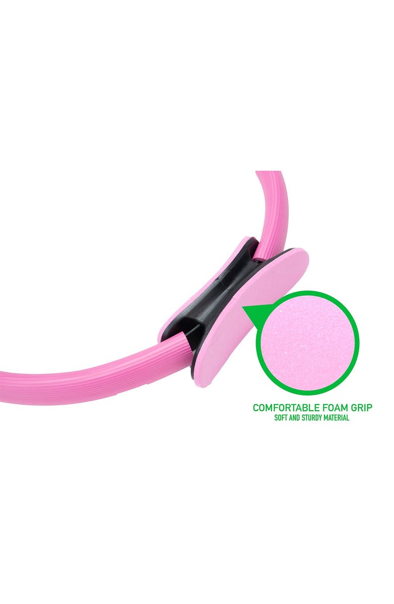 MIND READER Weight and Resistance Yoga Pilates Ring, Alternate, color,