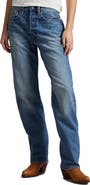 Polo Ralph Lauren High Waist Relaxed Straight Leg Jeans