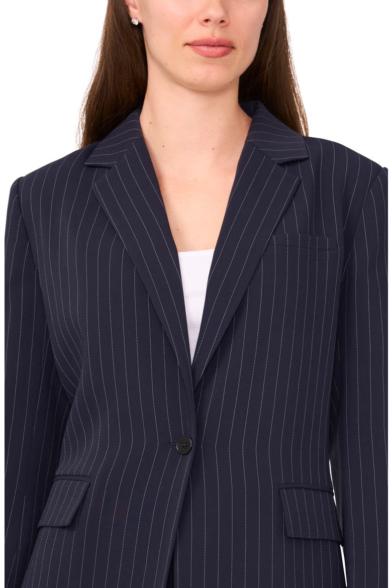 Easy Pinstripe Blazer, Alternate, color, NAVY DEPTHS
