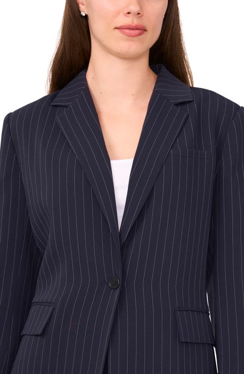 Halogen ® Easy Pinstripe Blazer In Blue