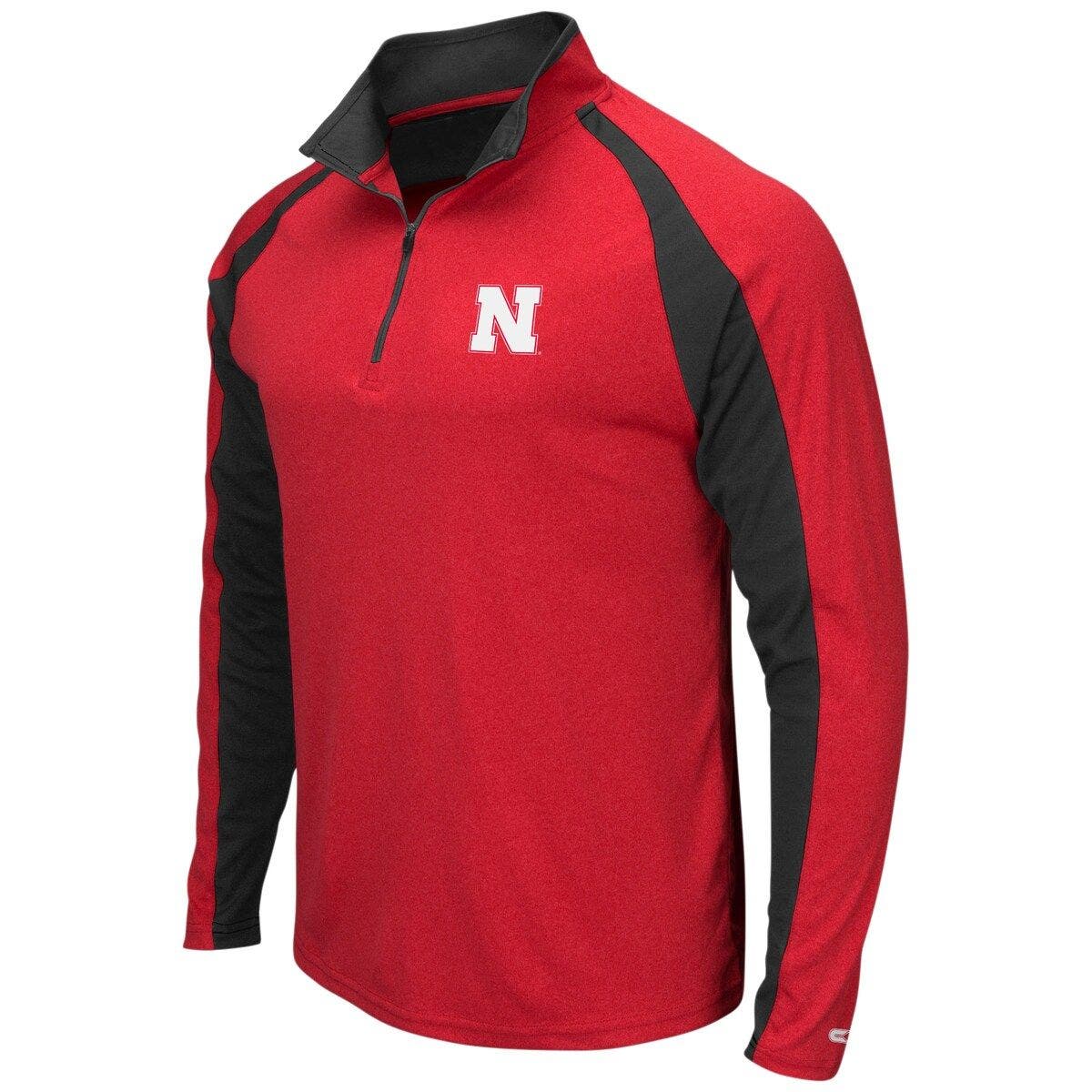 COLOSSEUM Men's Colosseum Heathered Scarlet Nebraska Huskers The J ...