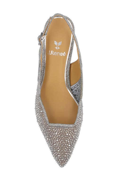 J. Reneé Aleksa Pointed Toe Slingback Pump