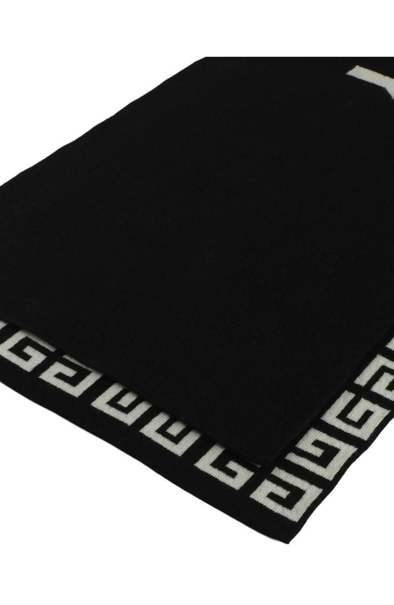 Givenchy Double Face 4G Wool & Cashmere Scarf, Alternate, color, 