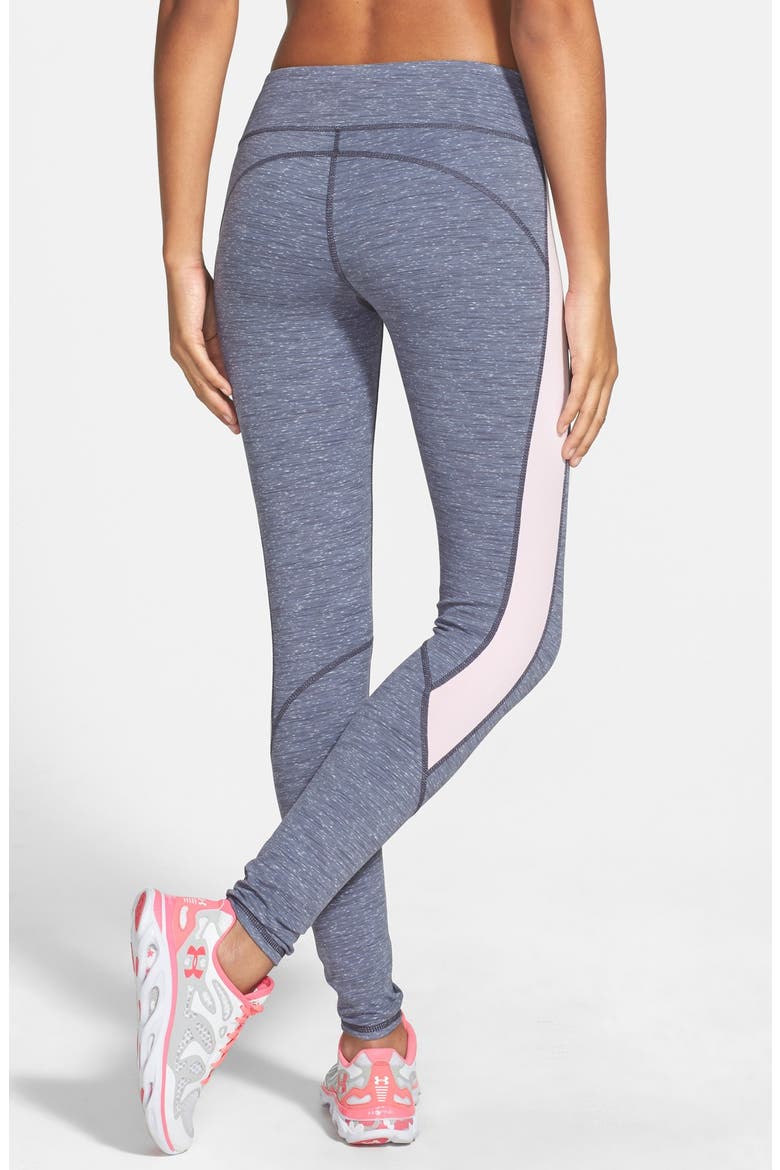 'Live In - Triple Blocked' Space Dye Leggings, Alternate, color, GREY SLATE