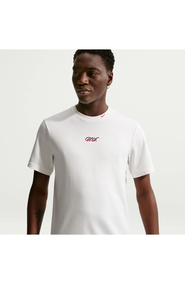 Nike Men's Nike White USMNT 2026 Primary Statement Dri-FIT T-Shirt, Alternate, color, White