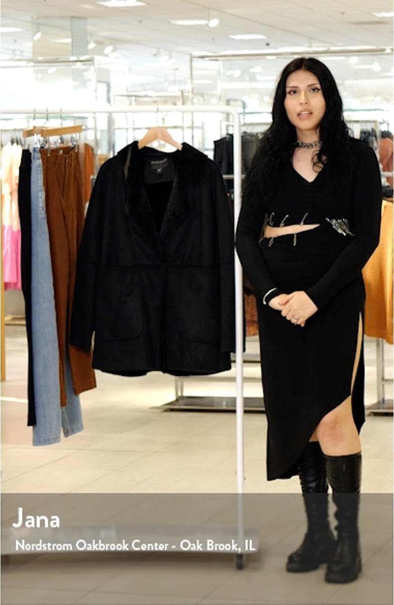 Faux Shearling Coat, sales video thumbnail