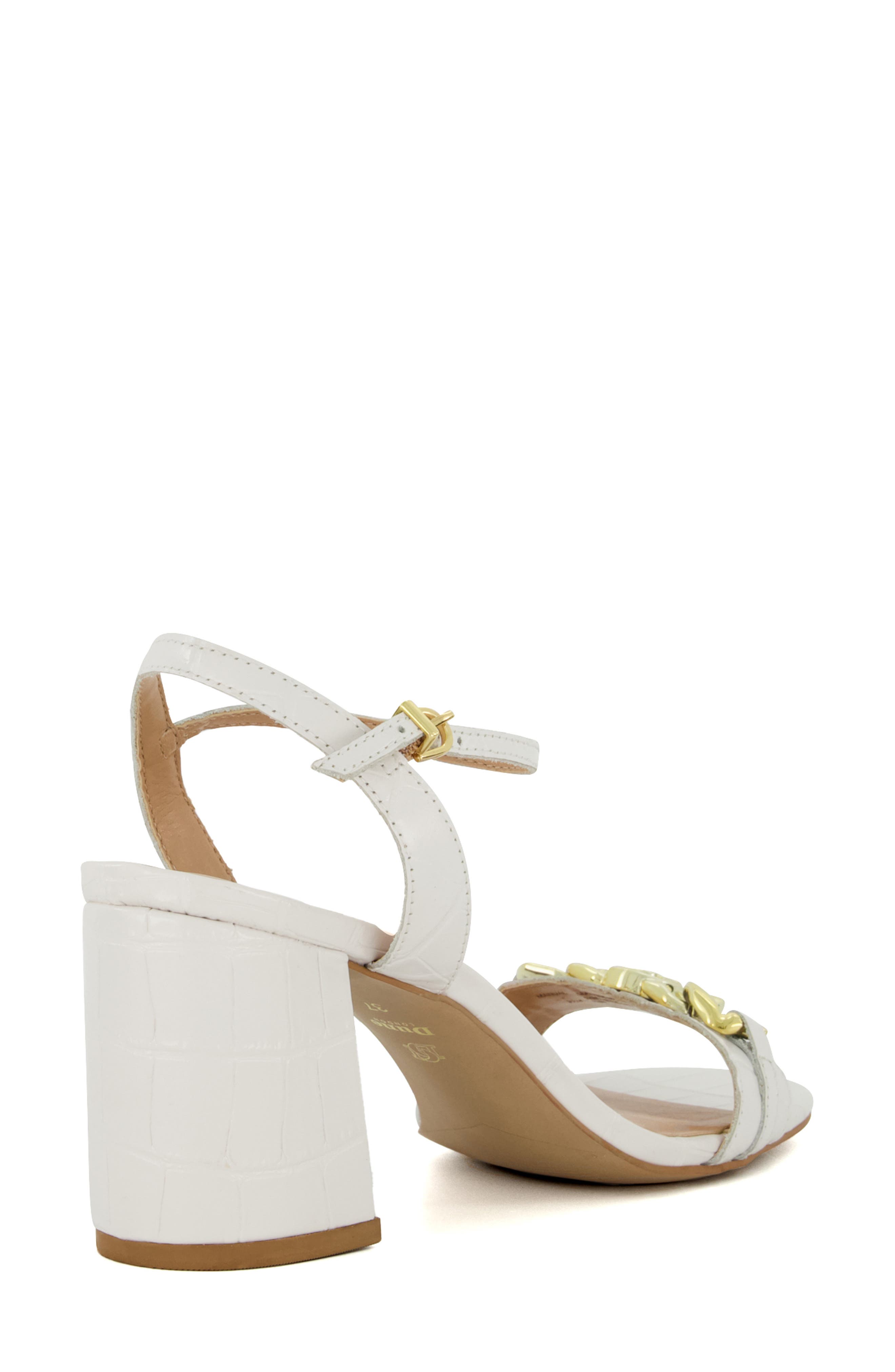 Dune London Manual Ankle Strap Sandal, Alternate, color, 