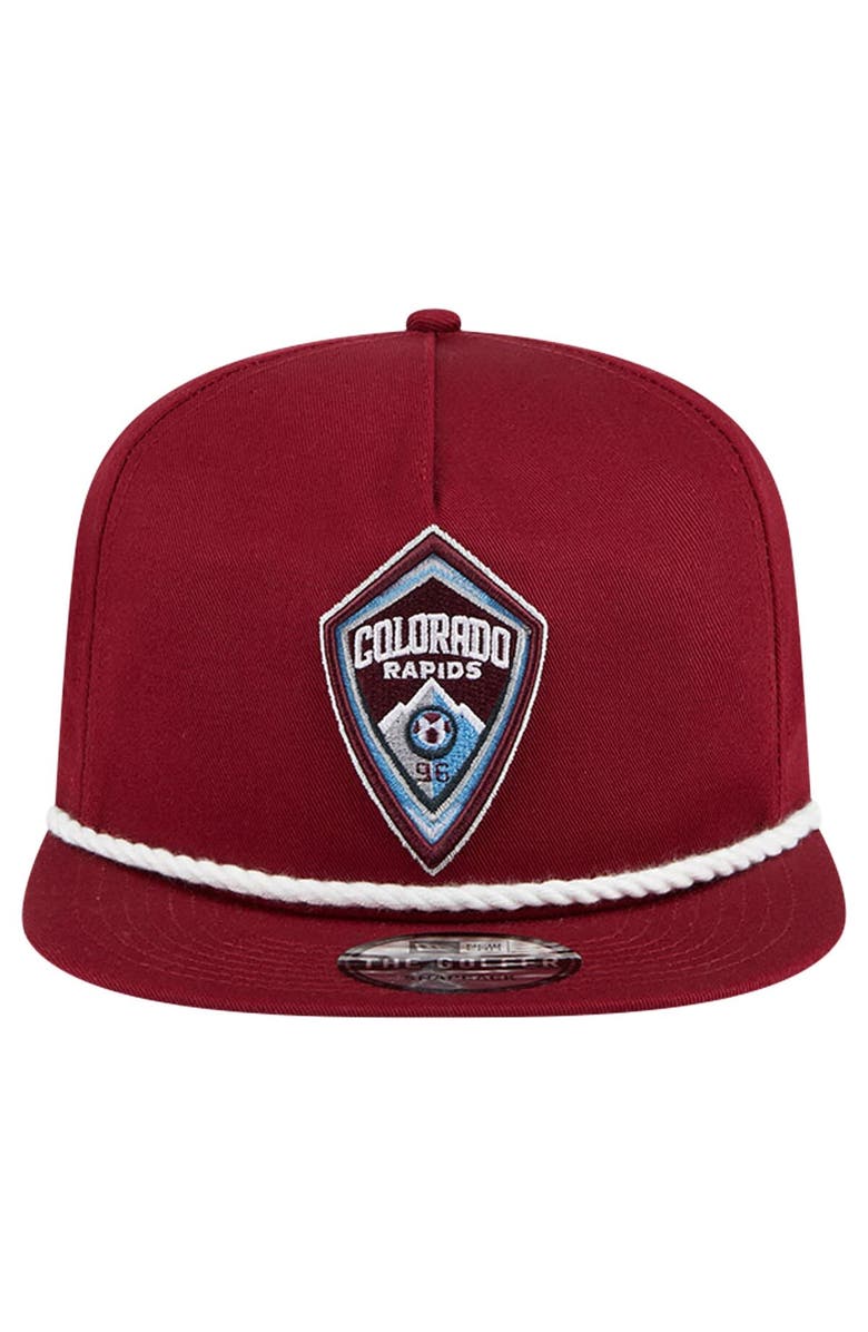 New Era Men's New Era Burgundy Colorado Rapids The Golfer Kickoff Collection Adjustable Hat, Alternate, color,