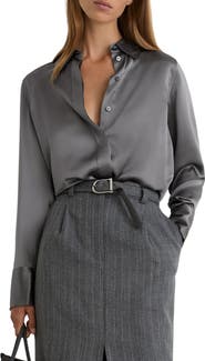 Reiss Ameira Silk Shirt