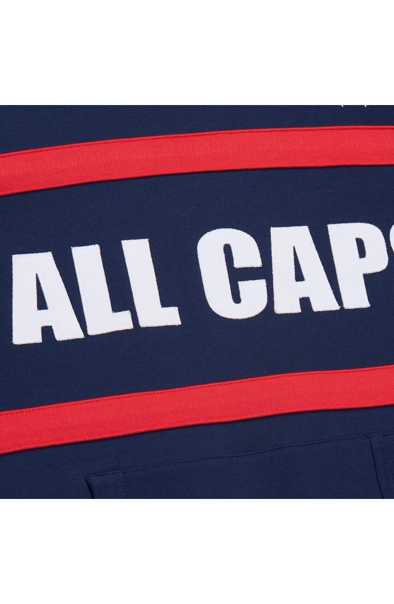 Mitchell & Ness Men's Mitchell & Ness Navy Washington Capitals Head Coach Slogan Pullover Hoodie, Alternate, color, Navy