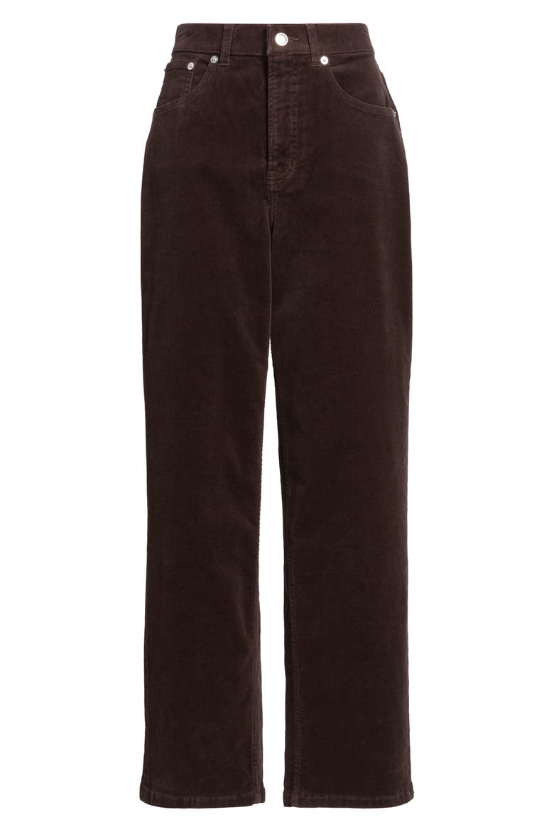 '90s Straight Leg Corduroy Pants, Alternate, color, TRUFFLE BROWN