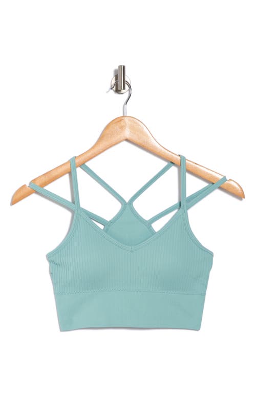 Z BY ZELLA Z BY ZELLA STRAPPY RACERBACK RIB SPORTS BRA