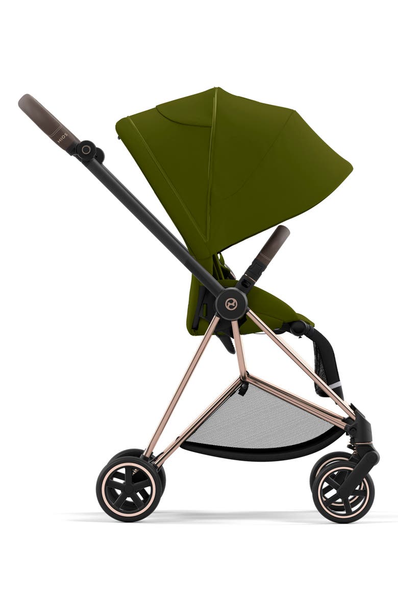 CYBEX MIOS 3 Compact Lightweight Stroller, Alternate, color, Khaki Green