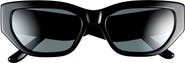 Tory Burch 55mm Rectangular Sunglasses