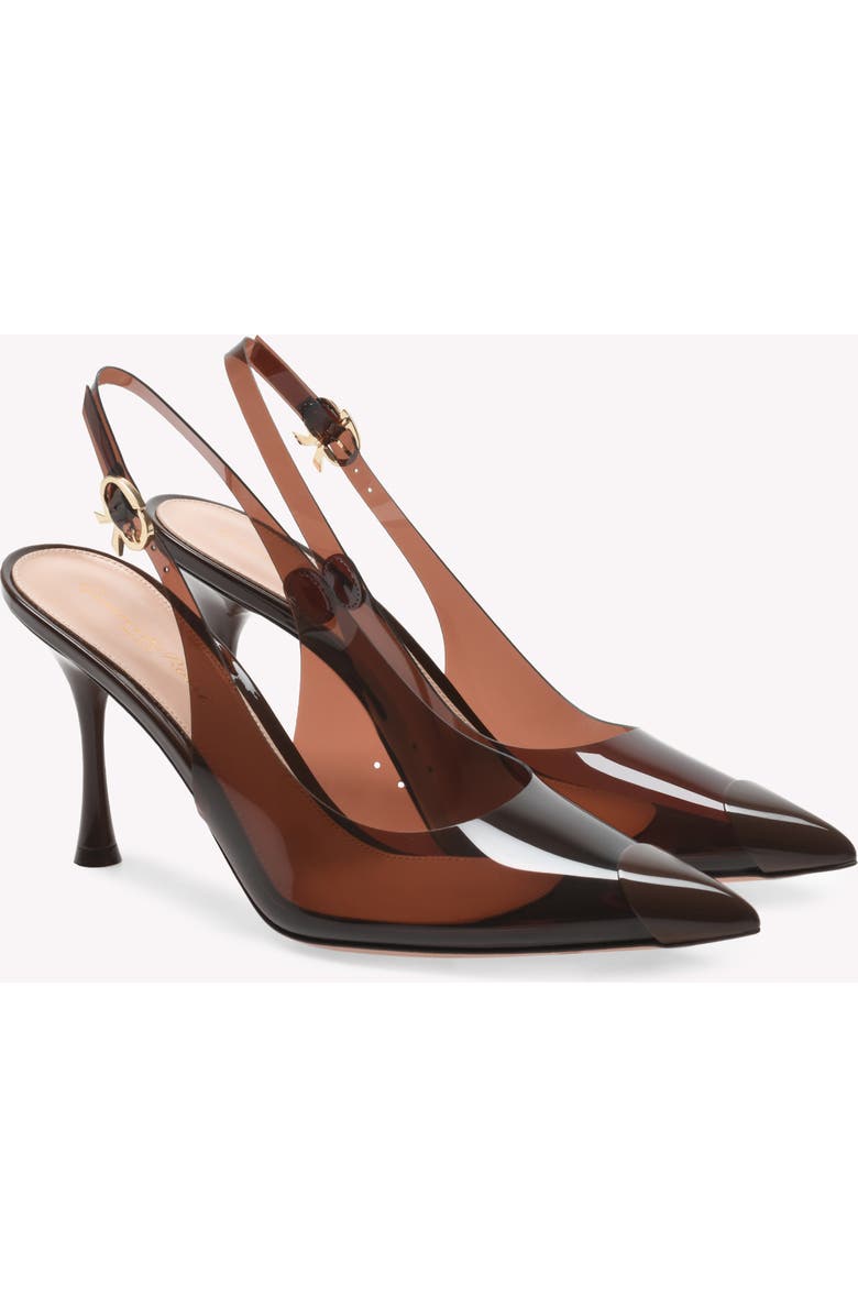 Gianvito Rossi Diana 85 Pump, Alternate, color, Brown Tpu