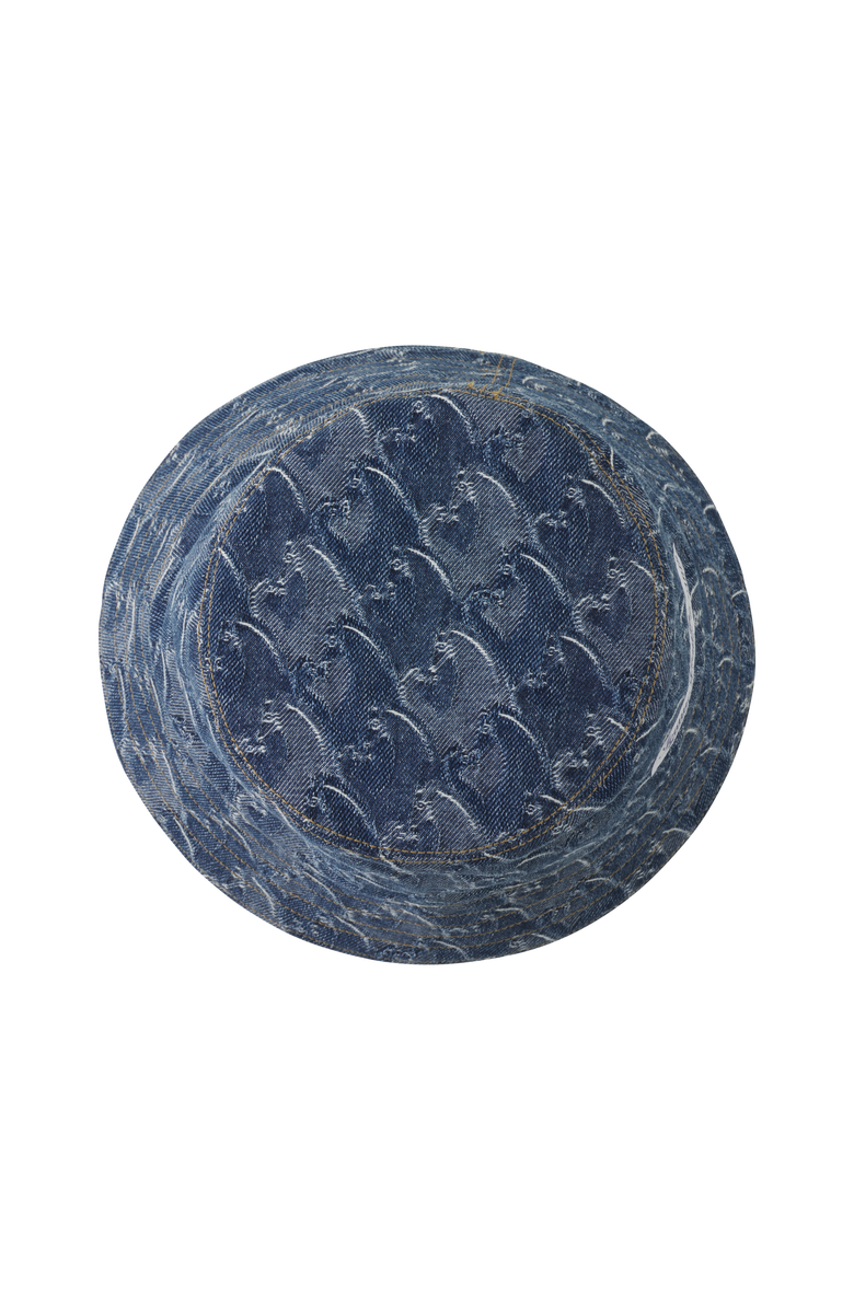 Lanvin Lunar Year Bucket Hat In Denim, Alternate, color, Blue Denim