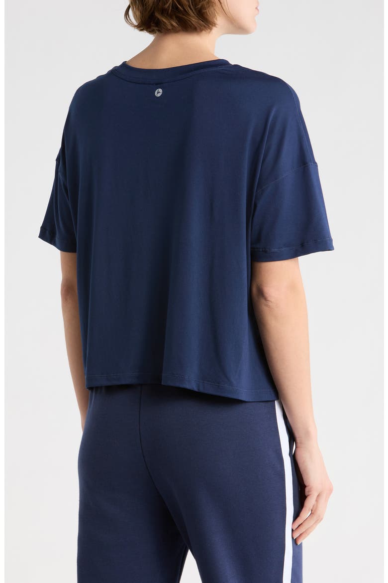 Supersoft Day One Boxy High-Low T-Shirt, Alternate, color, NAVAL BLUE