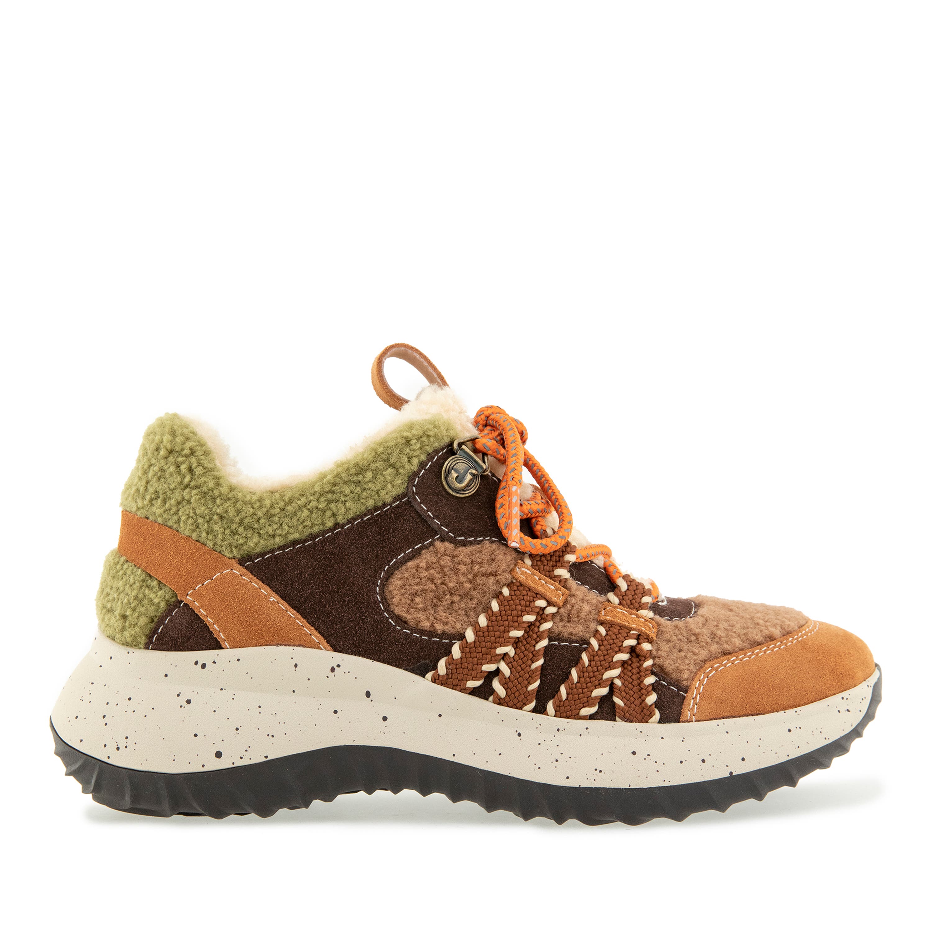 Goldie Sneaker, Alternate, color, TAN MULTI