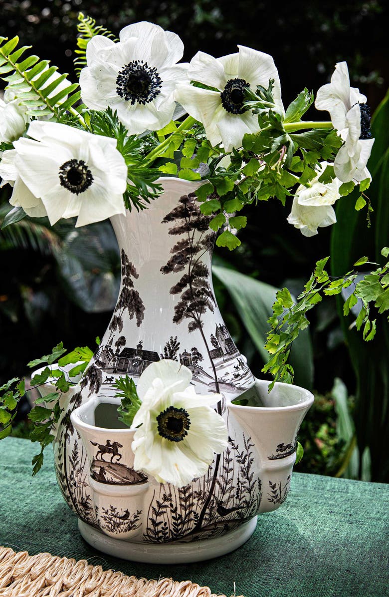 Juliska Country Estate 11" Tulip Vase, Alternate, color, Flint Grey