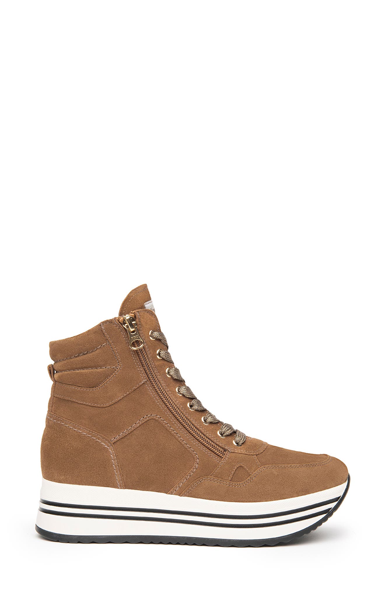 NeroGiardini Platform High Top Sneaker, Alternate, color, 