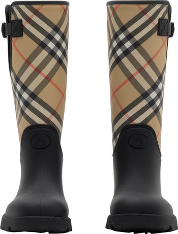 Marsh Stamp Tall Rain Boot
