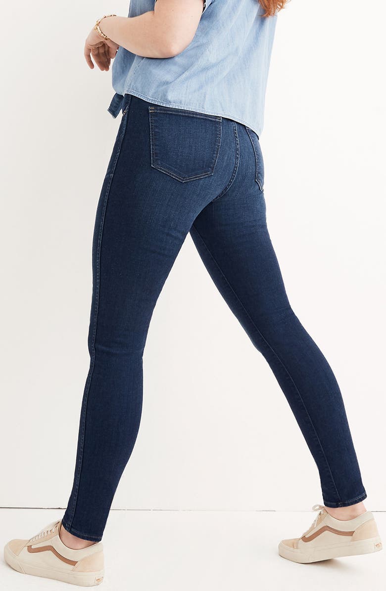 Madewell 10-Inch High Rise Skinny Jeans, Alternate, color,