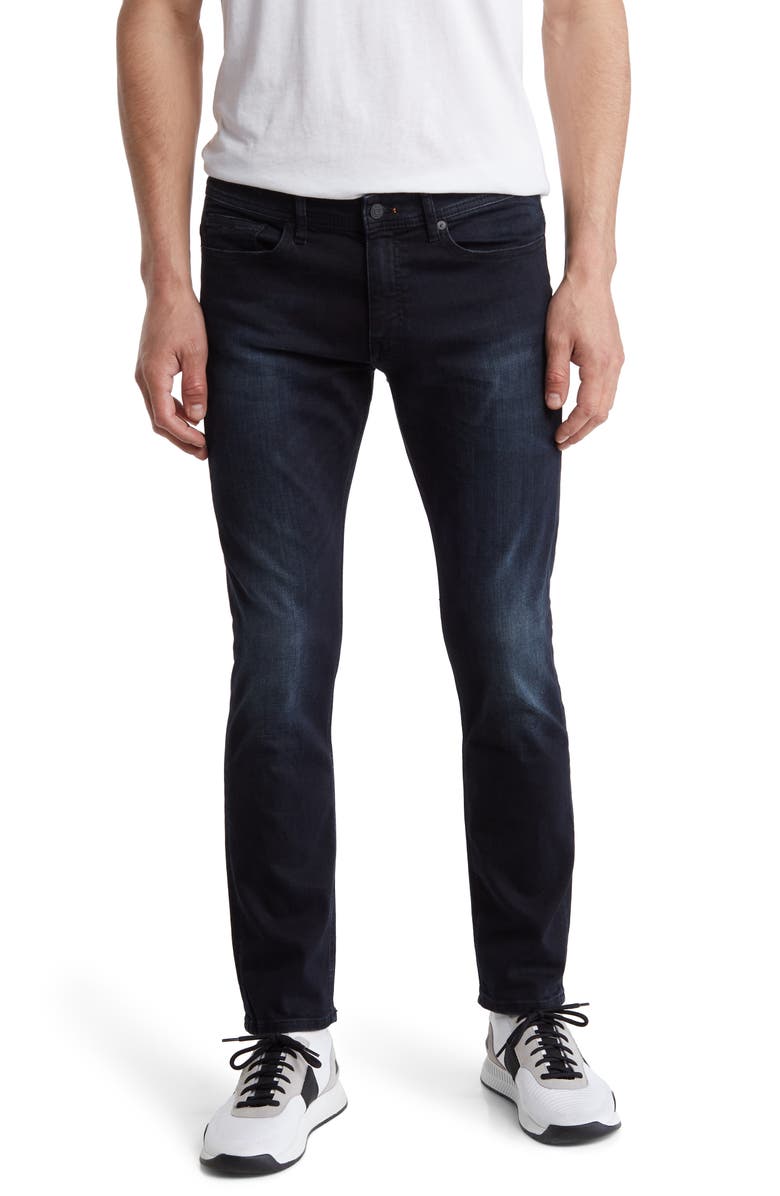 BOSS Delaware Straight Leg Jeans, Main, color, 