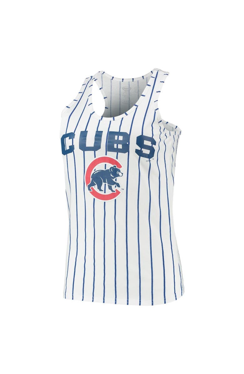 CONCEPTS SPORT Women's Concepts Sport Royal/White Chicago Cubs Vigor Racerback Tank Top & Shorts Sleep Set, Alternate, color, 