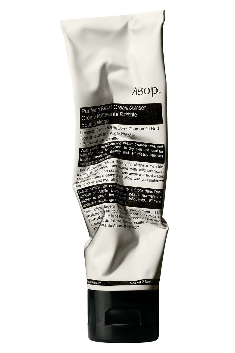 Purifying Facial Cream Cleanser, Main, color, NONE