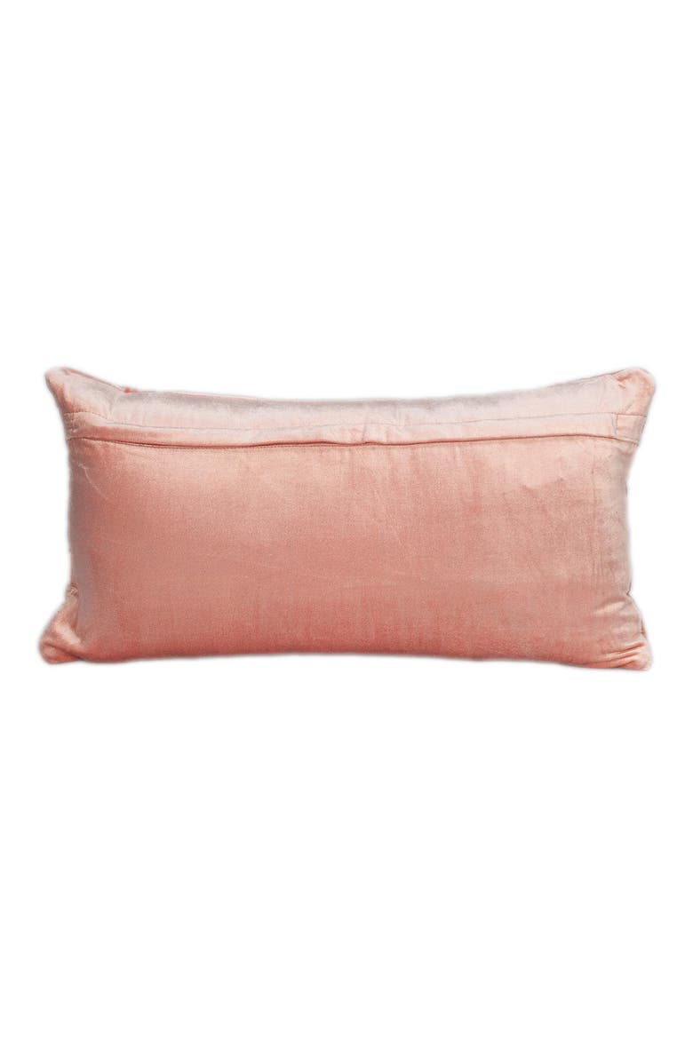 Koko Transitional Pink Throw Pillow, Alternate, color, PINK