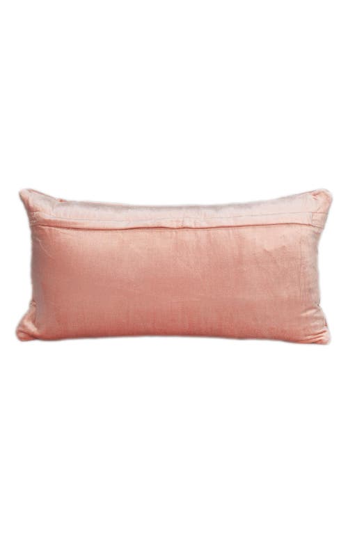 Parkland Collection Koko Transitional Pink Throw Pillow In Pink