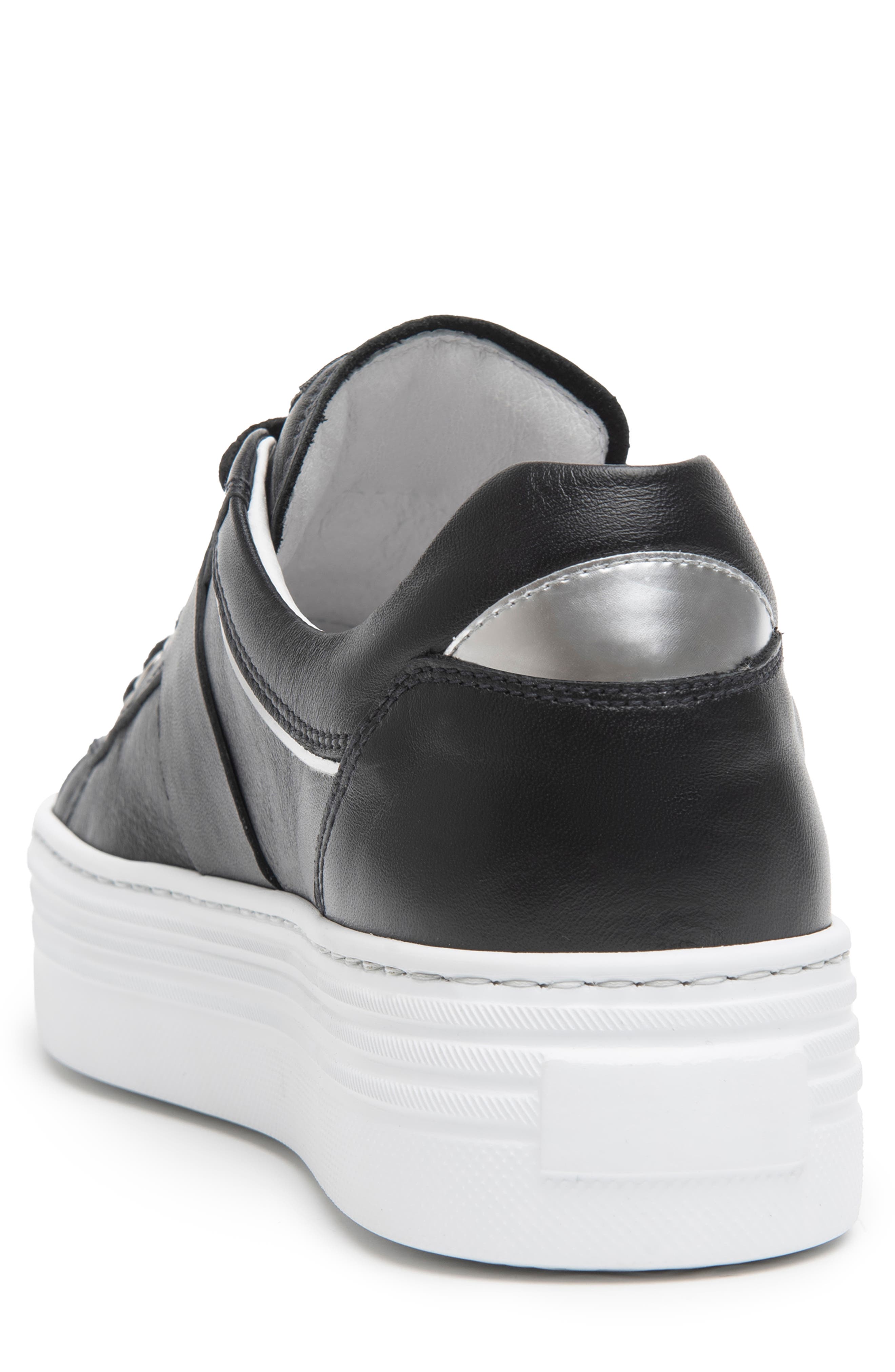 NeroGiardini Logo Plate Skate Sneaker, Alternate, color, 