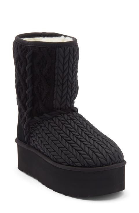Classic Short Villa Knit Platform Boot (Women)