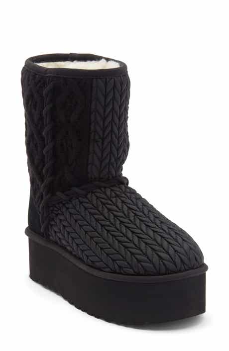 UGG® Classic Short Villa Knit Platform Boot
