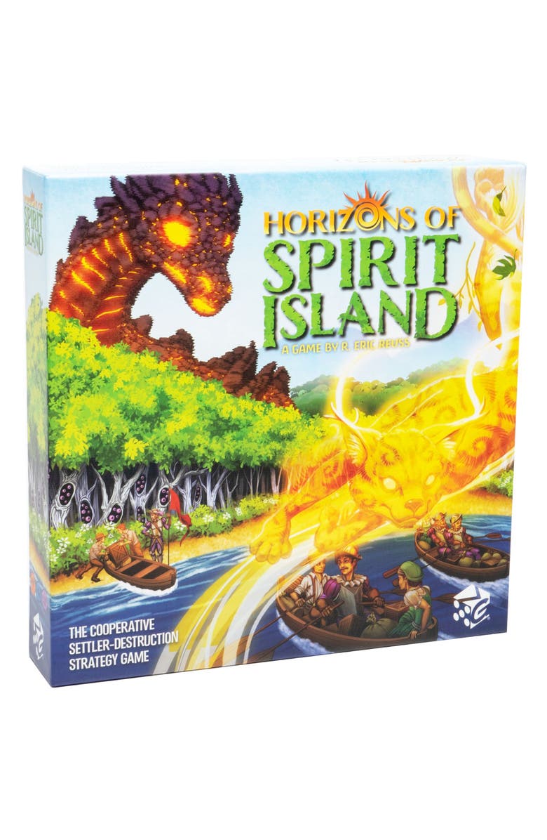 Greater Than Games Horizons Of Spirit Island Cooperative Strategy Settlerdestruction Board Game, Main, color, Multicolored