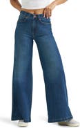 Wrangler High Waist Rainbow Pocket Wide Leg Jeans