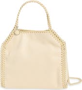 Stella McCartney Mini Falabella Shaggy Deer Faux Leather Tote