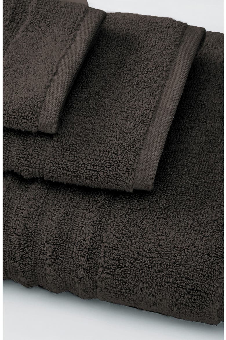 Combed Cotton 6-Pack Hand Towels, Alternate, color, MIDNIGHT GREY