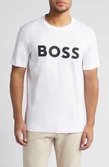 BOSS Tiburt Logo Graphic T-Shirt