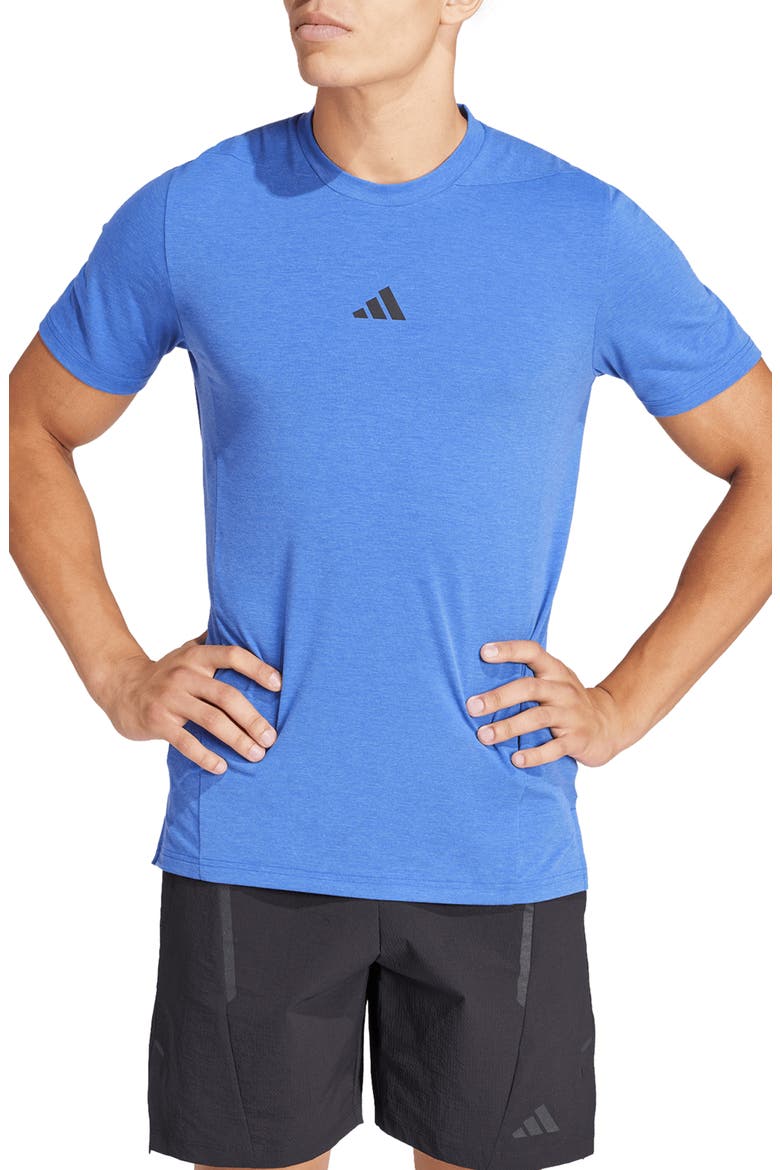 AEROREADY Performance T-Shirt, Main, color, SEMI LUCID BLUE