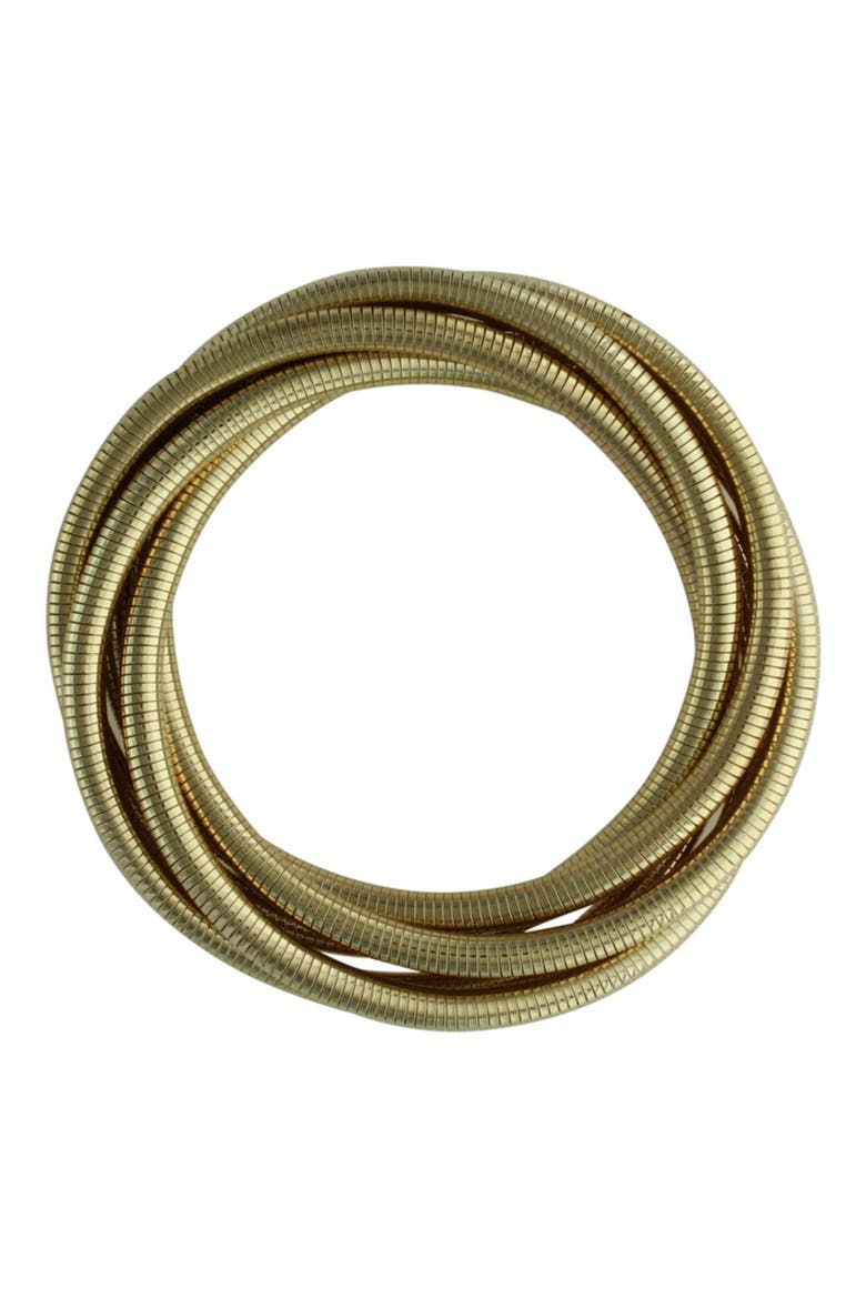 Stella Multistrand Stretch Bracelet, Main, color, GOLD