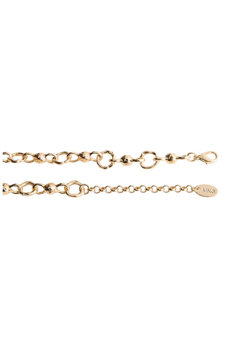 Mixed Charm Necklace, Alternate, color, GOLD