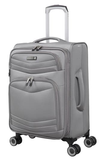 It Luggage Intrepid 22-inch Softside Carry-on Luggage In Elephant Skin