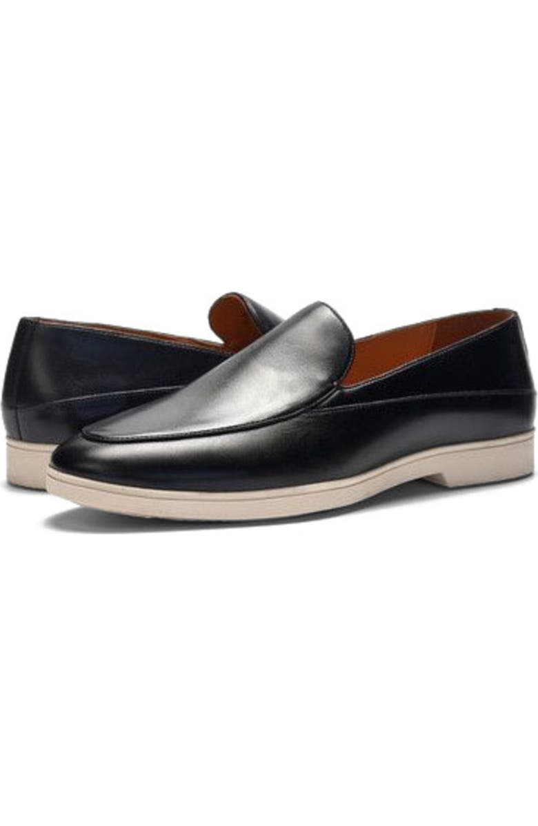 A. Veer Willow Loafer, Alternate, color, Black Leather