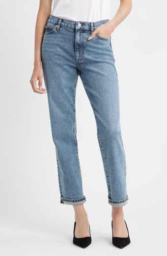 FRAME The Borrowed Mid Rise Boyfriend Jeans