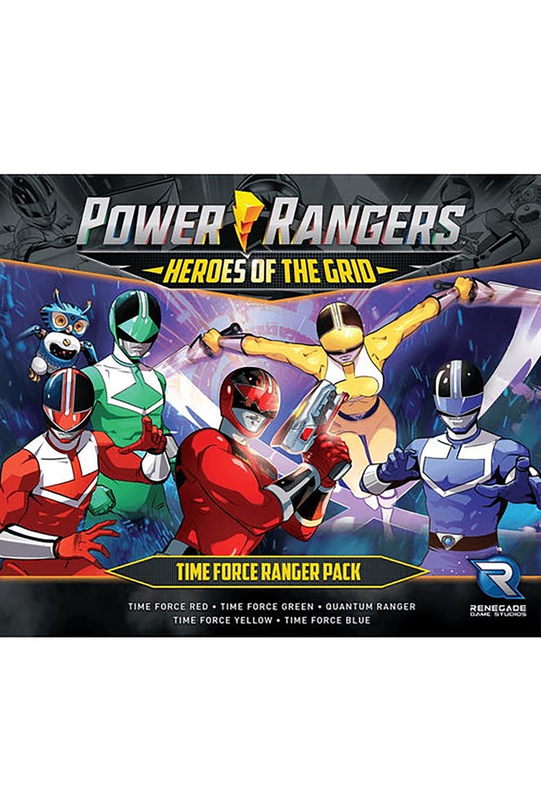 Time Force Ranger Pack, Alternate, color, Multicolored