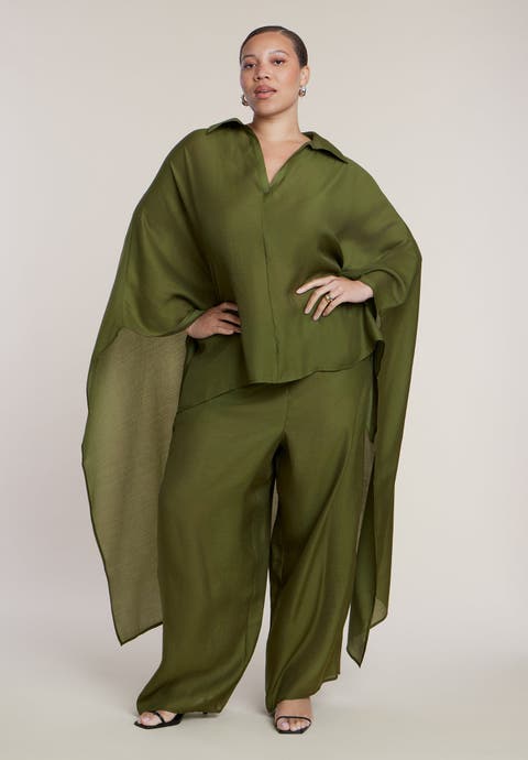 Sheer Lightweight Wide Leg Pant