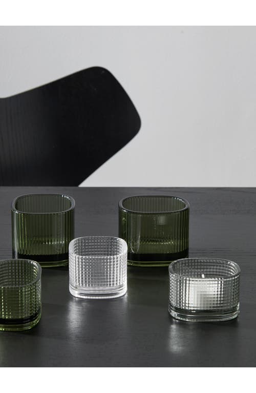 Orrefors Magica Super Circle Medium Glass Votive Holder