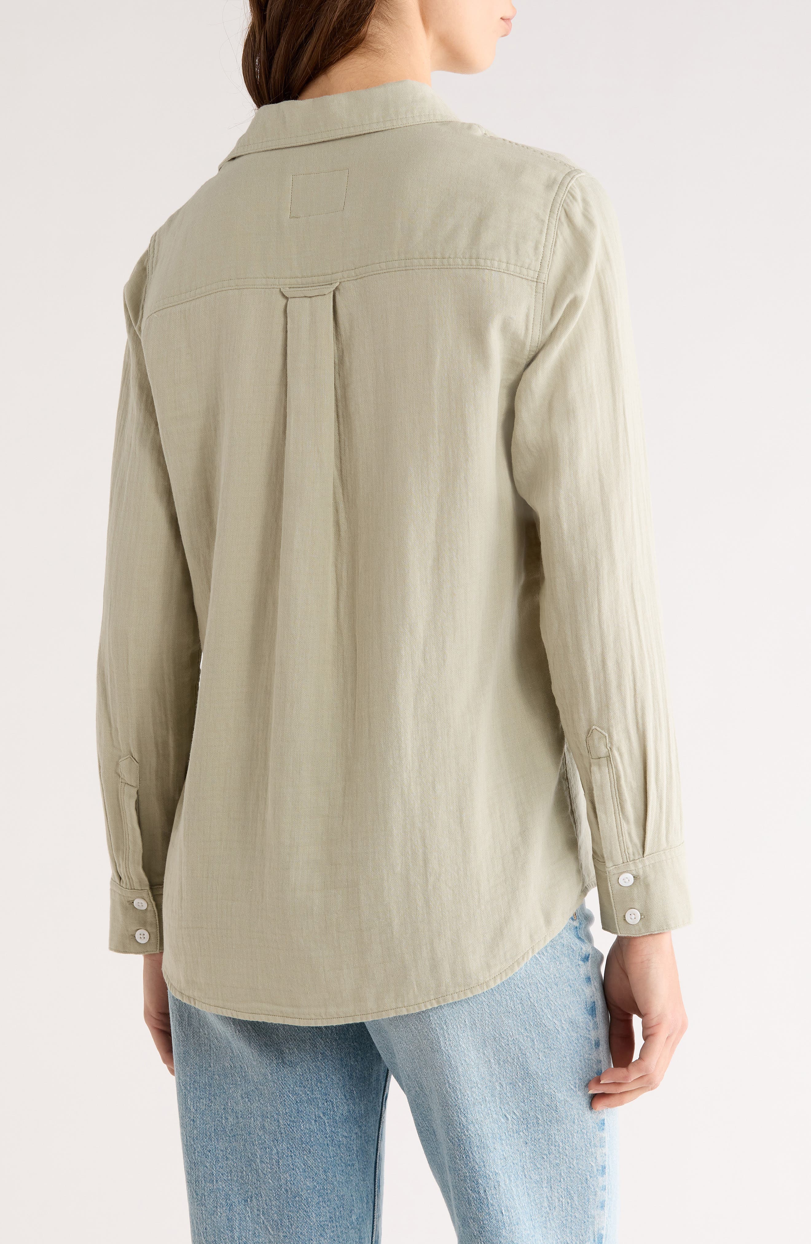 Freeman Cotton Button-Up Shirt - image 2