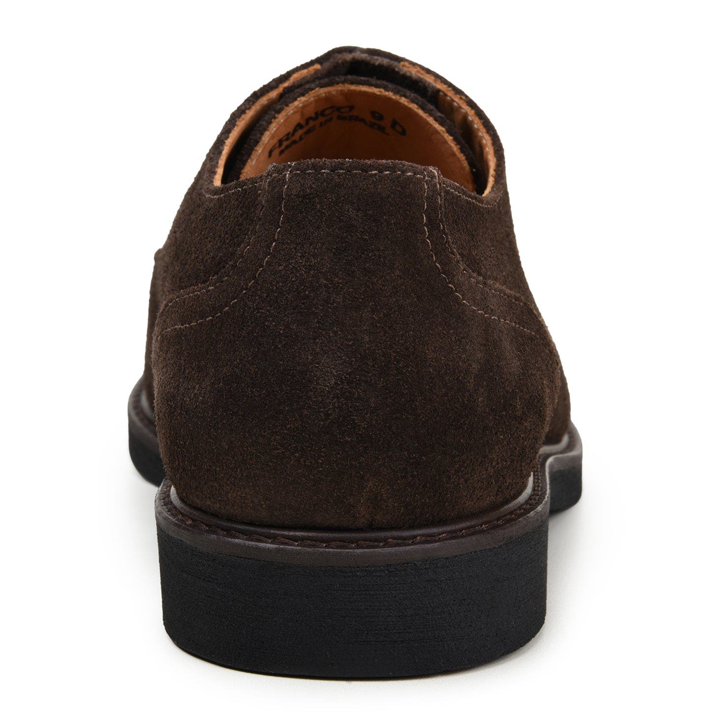 Franco Suede Split Toe Derby, Alternate, color, Chocolate Brown